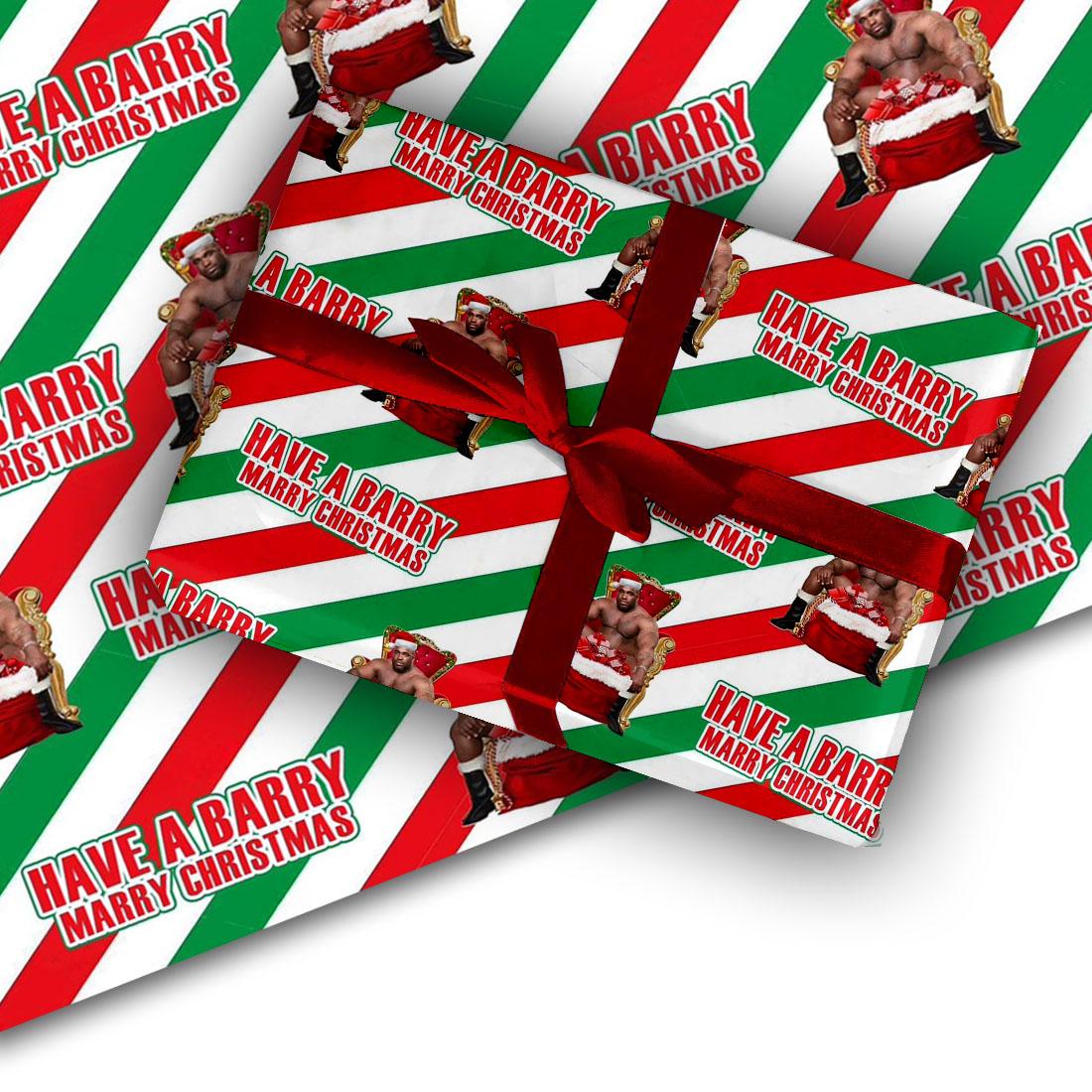 Funny Christmas Gift Wrap Paper