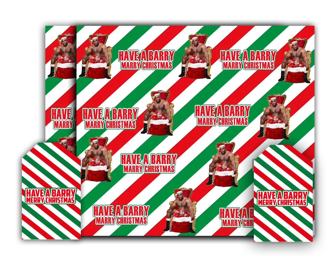 Funny Christmas Gift Wrap Paper