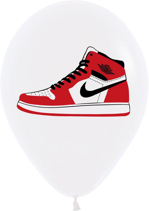 16pc Nike Sneaker Balloon Set | Foil & Latex Balloon Set | Birthday | Kids Party