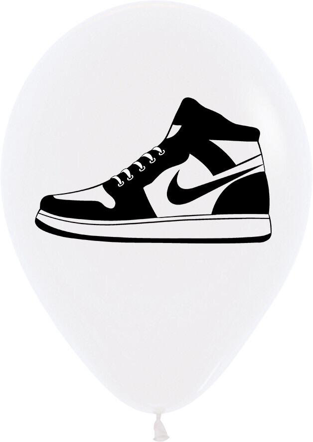 16pc Nike Sneaker Balloon Set | Foil & Latex Balloon Set | Birthday | Kids Party