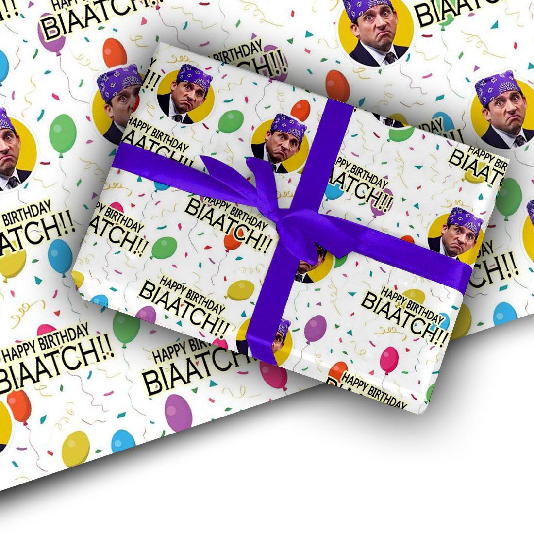 Hilarious Birthday Wrapping Paper