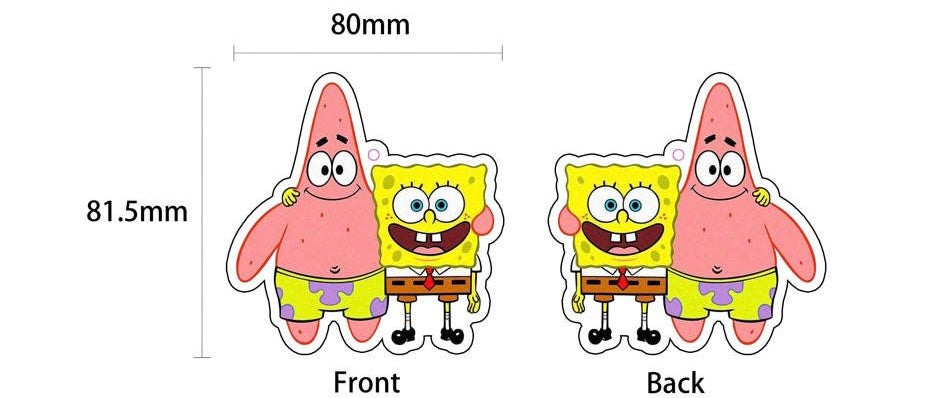 SpongeBob carton friends | new driver scented car air freshener