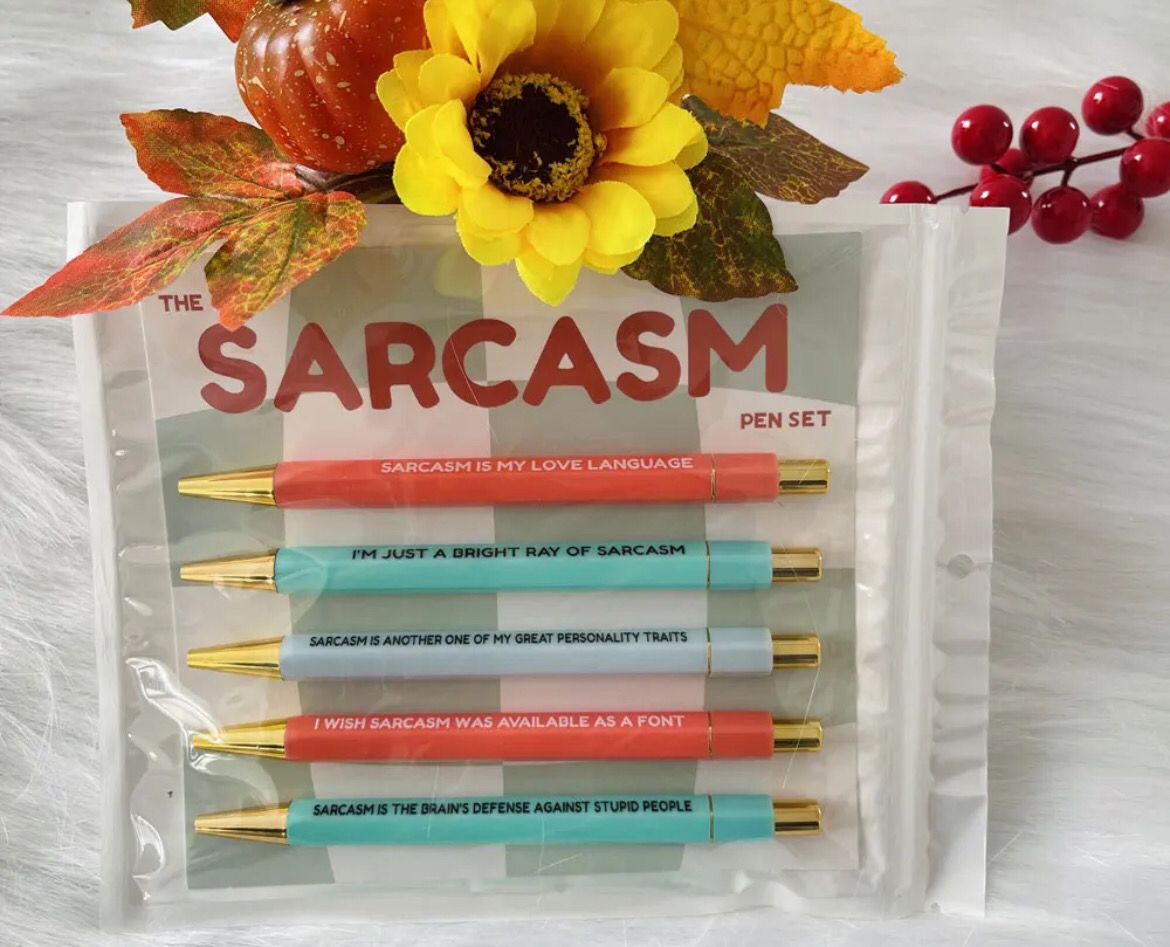 The Sarcasm Pen Set