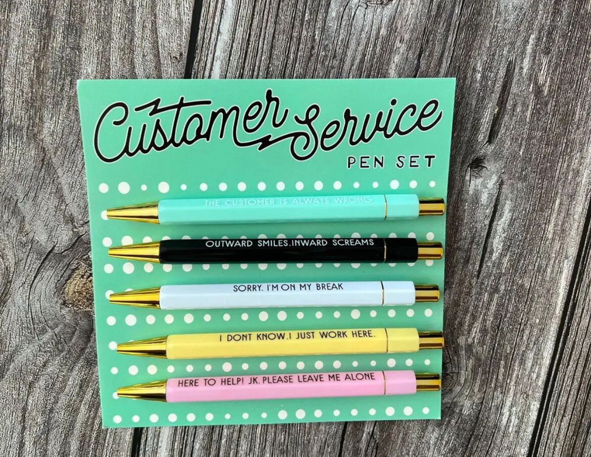 Customer Service Pen Set