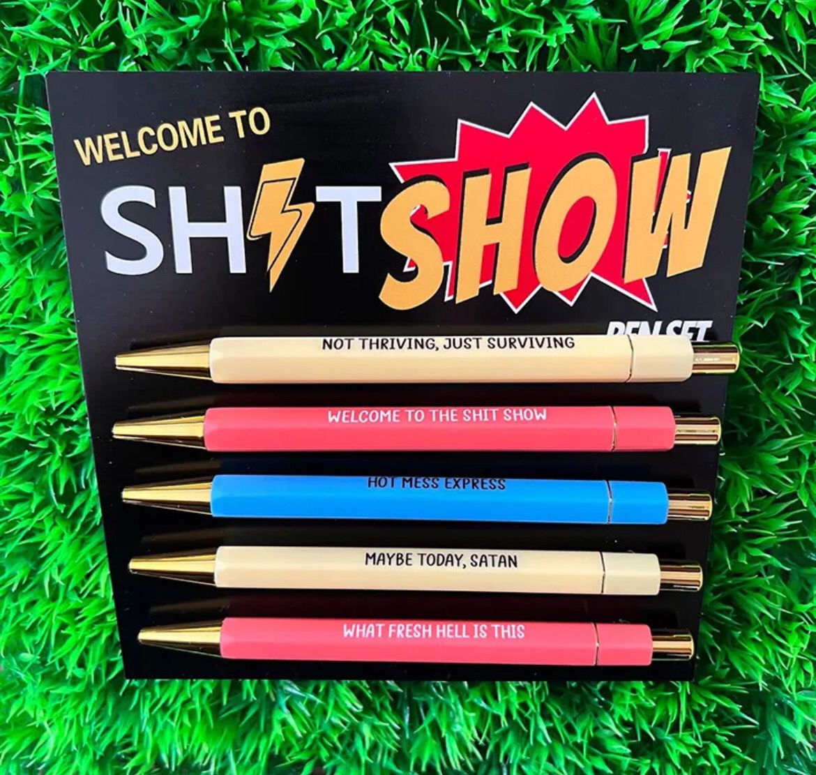 Welcome To Shit Show Pen Set