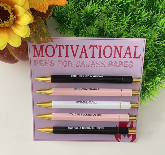 Motivational Pens for Badass Babes