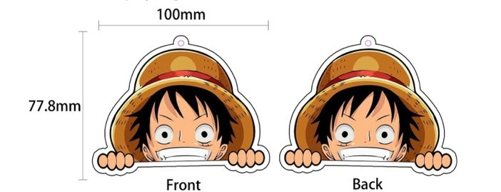 Anime one piece luffy Car air freshener