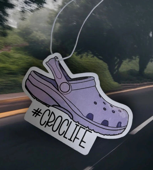 Croc life car air freshener