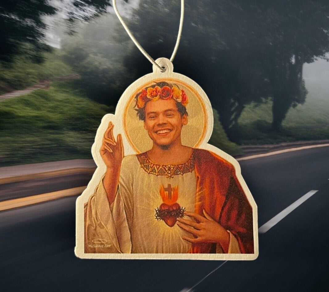 Harry styles one direction viral meme scented car air freshener