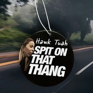 Car air freshener | Hawk Tuah | spit on that thang | viral | Joke gift | Birthday present | funny meme | scented | fast delivery