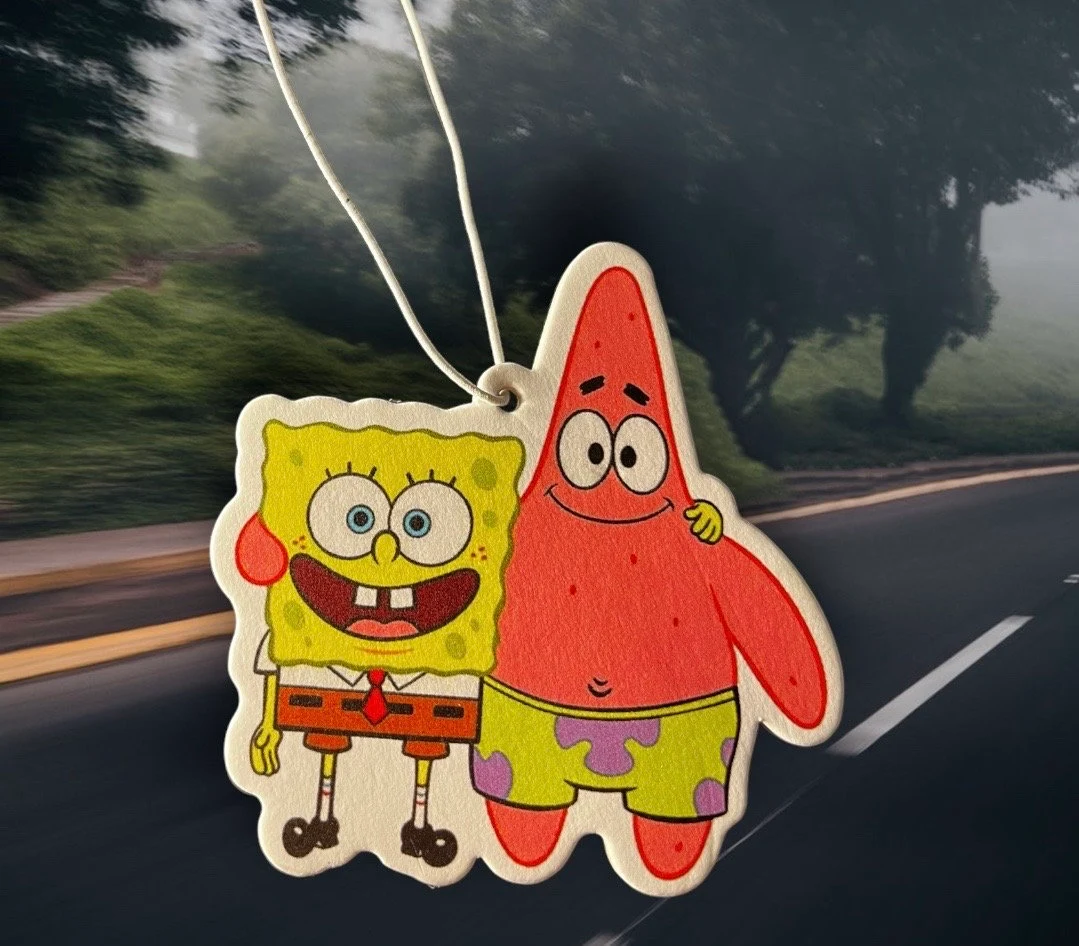 SpongeBob carton friends | new driver scented car air freshener