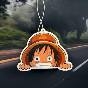 Anime one piece luffy Car air freshener